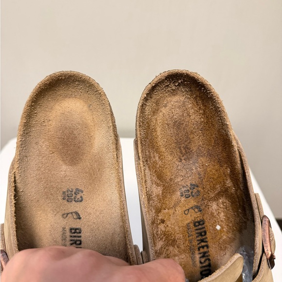 Birkenstock Boston Brown Oiled Leather Men’s EU 43 US 10-10.5 Regular/Wide - Picture 9 of 9
